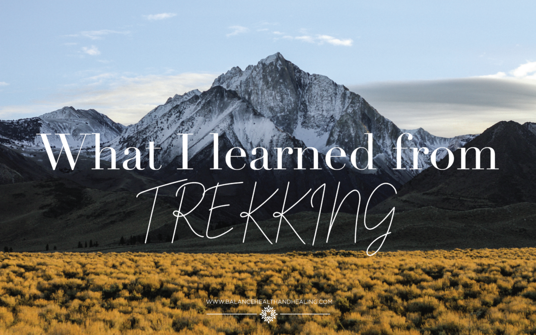 What I Learned From Trekking