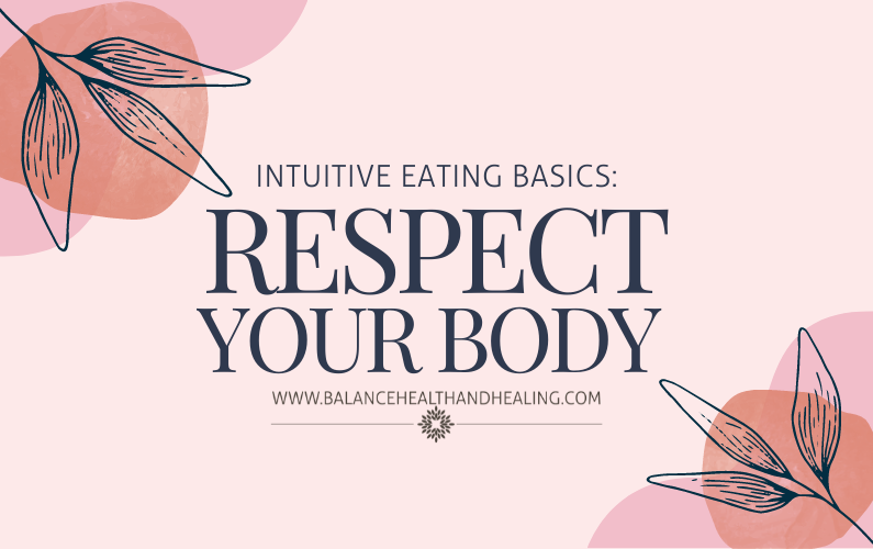 Intuitive Eating Basics: Respect Your Body