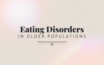 Eating Disorders in Older Populations